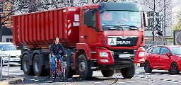 Sicherheit für Radfahrende: Lkw haben keine „Toten Winkel“