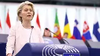 Von der Leyen wirbt für sich mit Verteidigung und E-Fuels