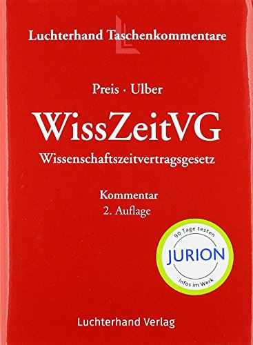 Buchcover des WissZeitVG