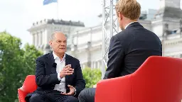 Scholz im ARD-Sommerinterview: "Wir werden den Sozialstaat verteidigen"