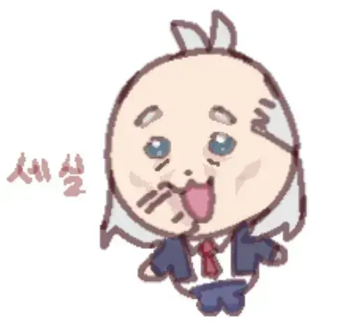 chibi cecil's two strans of hair