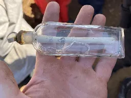 Students Stumble Upon a Message in a Bottle Written by a French Archaeologist 200 Years Ago