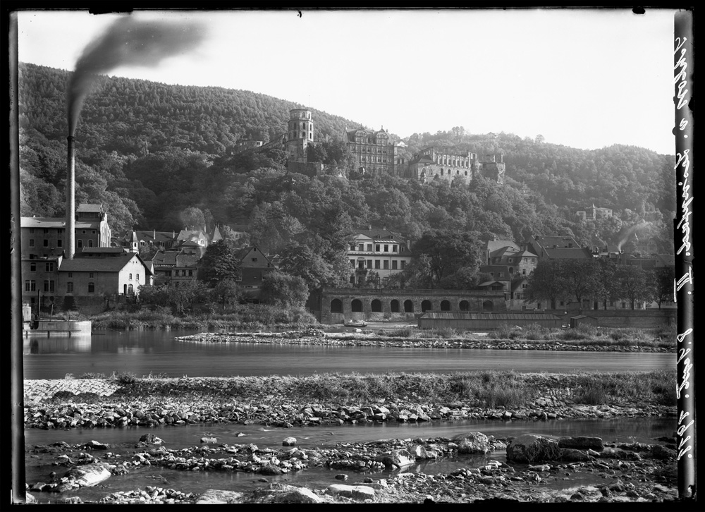 Blick auf das Heidelberger Schloss [1911]