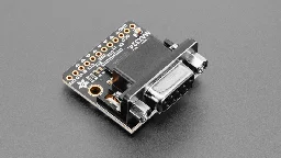 Retro-Eisen: Adafruit RS232 Breakout mit Levelshifter