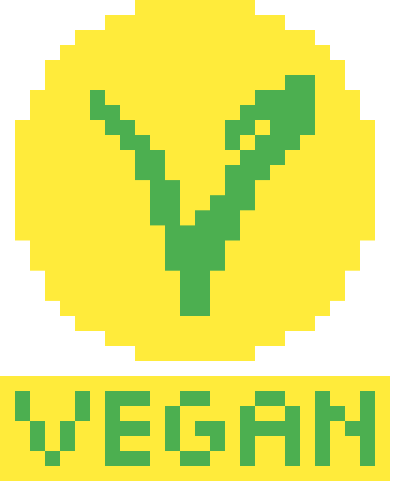 pixelated V-logo