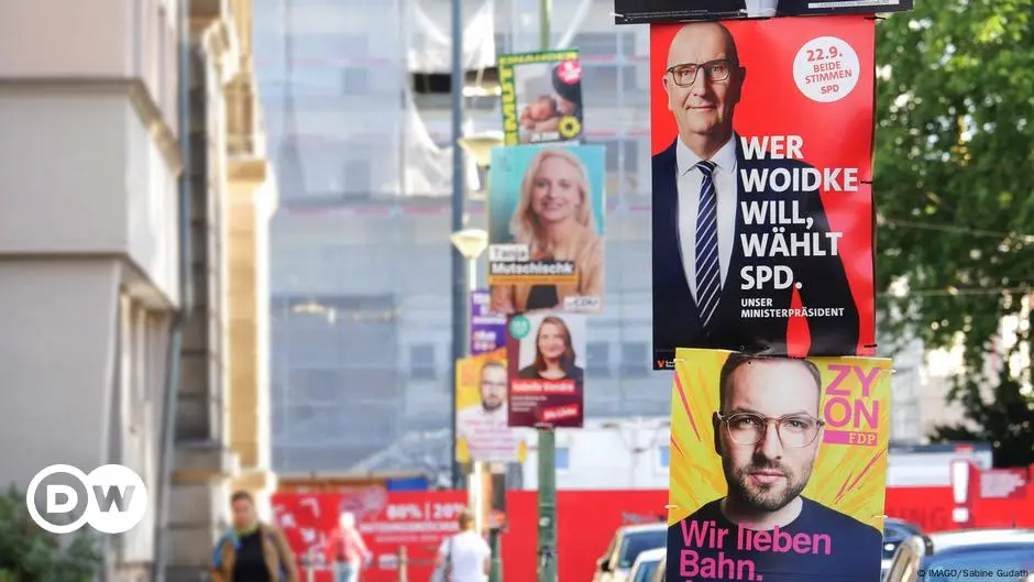 SPD set to finish ahead of far-right AfD in Brandenburg vote – DW – 09/22/2024