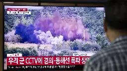 Explosionen und Warnschüsse an koreanischer Grenze