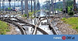 Unwetterschäden: Neue Weststrecke monatelang gesperrt