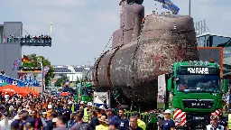 U-Boot erreicht Museum in Sinsheim