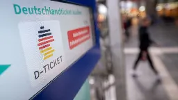 Studie: Deutschlandticket sorgt für Umstieg vom Auto auf Bahn