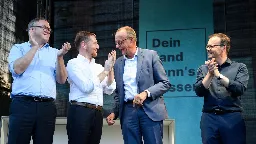 (S+) CDU-Wahlkampf: In Brandenburg will Friedrich Merz die »Ampel ausschalten«