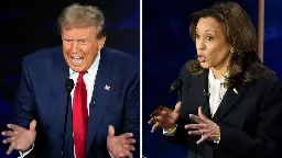 TV-Duell in den USA: Harris lockt Trump aus der Reserve