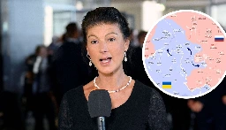 Wagenknecht ruft Putin zu Aufgabe von durch Ukraine besetzten Gebieten auf