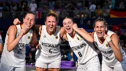 Deutsche 3x3-Basketballerinnen gewinnen Gold bei Olympia