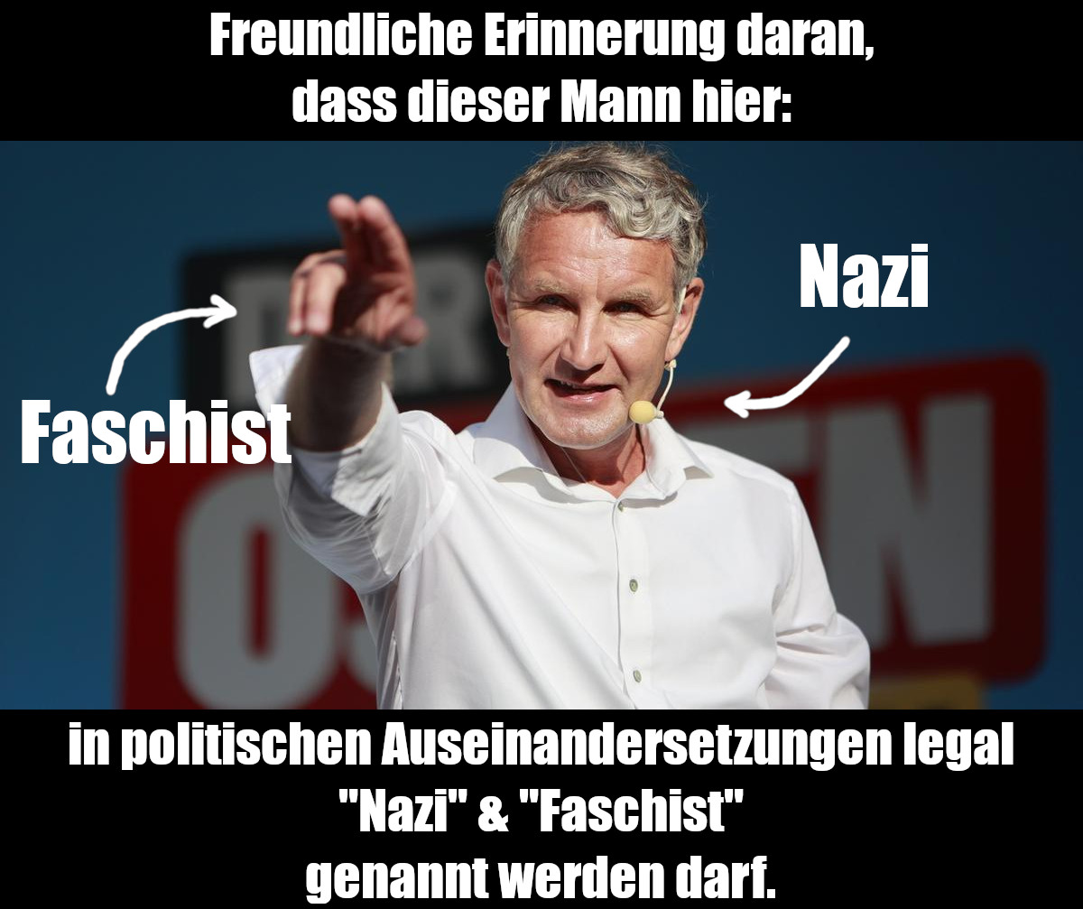 Björn Höcke ist ein Nazi