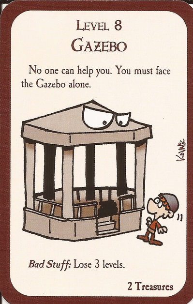 Munchkin Gazebo monster card