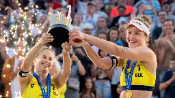 Beachvolleyball-EM: Beachvolleyball: Ehlers/Wickler EM-Zweite, Müller/Tillmann feiern Titel