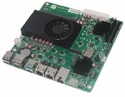 This mini ITX board combines Alder Lake-N processor with 10 Gb and 2.5 GbE networking and up to 8 storage devices (2 x NVMe + 6 x SATA) - Liliputing