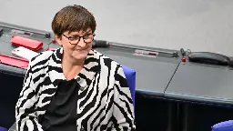 Esken stellt sich gegen Lindner: SPD-Chefin für internationale Milliardärsteuer