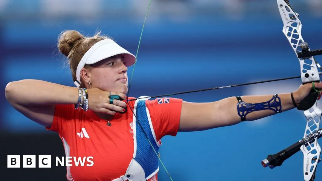 Megan Havers: Team GB archer, 16, celebrates GCSE results