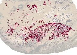 Felskunst erzählte schon vor über 50.000 Jahren Geschichten